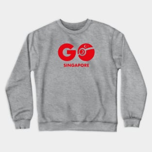 Go Singapore Red Crewneck Sweatshirt